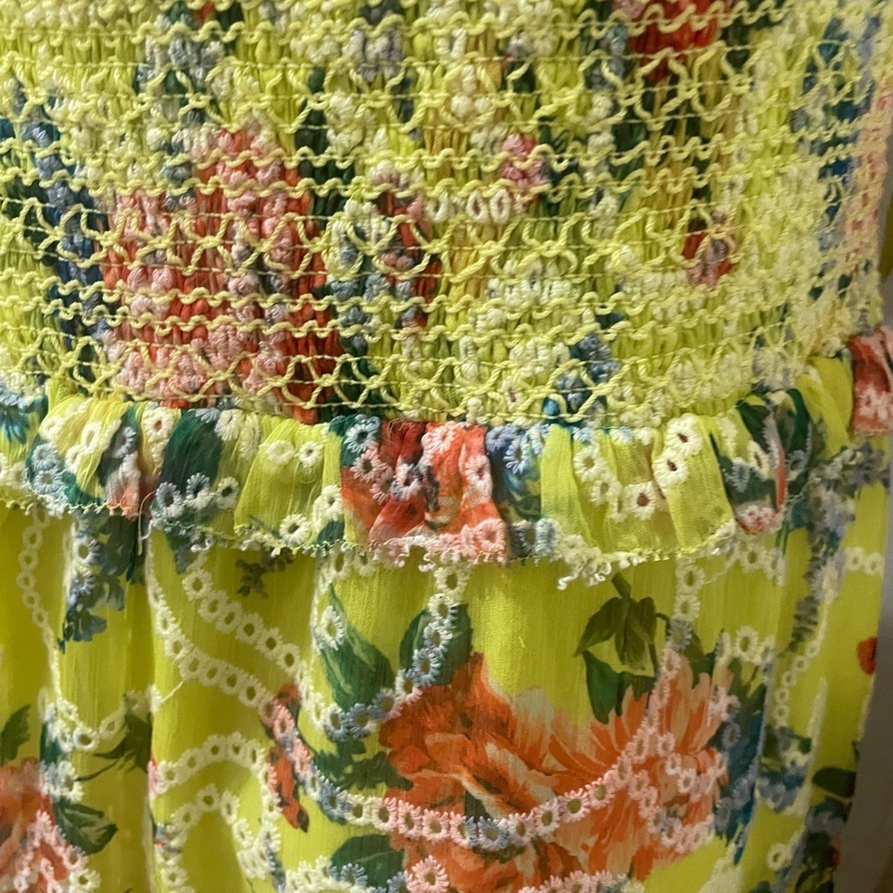 Alice + Olivia Vibrant Floral Maxi Dress - Picture 10 of 16